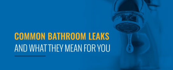 common bathroom leaks 
