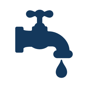 Tap with a droplet icon for Plumbing Services in PA.