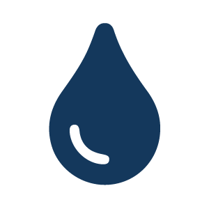 Water droplet icon signifying Water Treatment Services in PA.