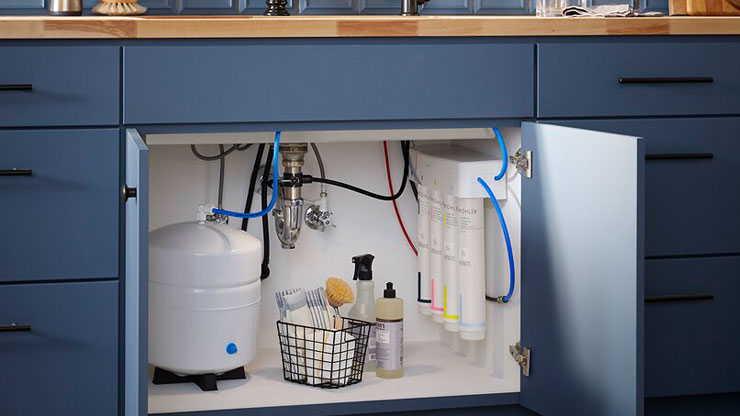 A Reverse Osmosis Water Filtration System