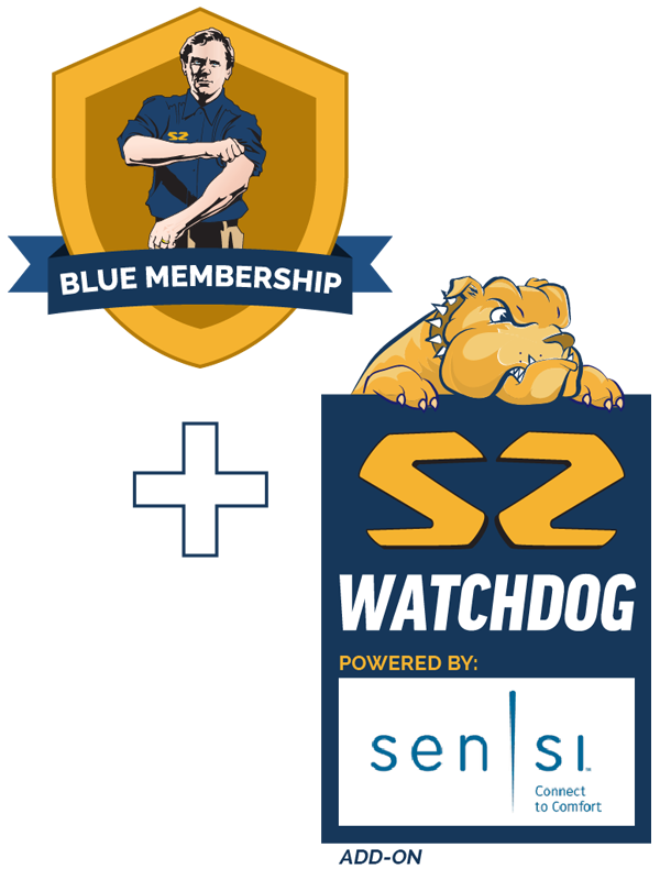 Blue Membership Plus Watchdog Powered by Sensi