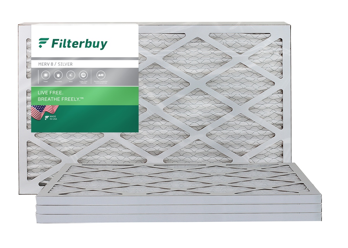 Filterbuy 14x20x1 MERV 8 Air Filter