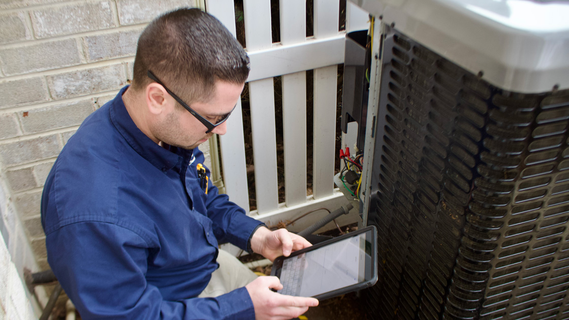 Diagnosing air conditioning issues using modern software