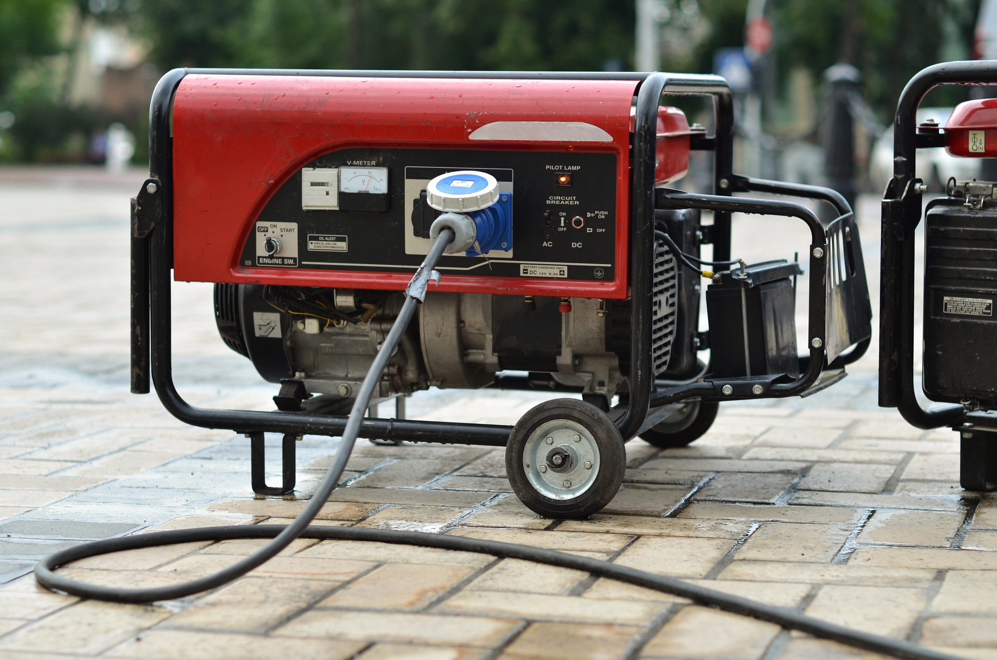 portable generator maintained by electrician near you